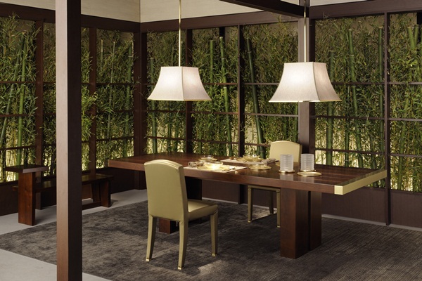 以位於潘特勒里亞島上，Armani先生的Villa為設計背景